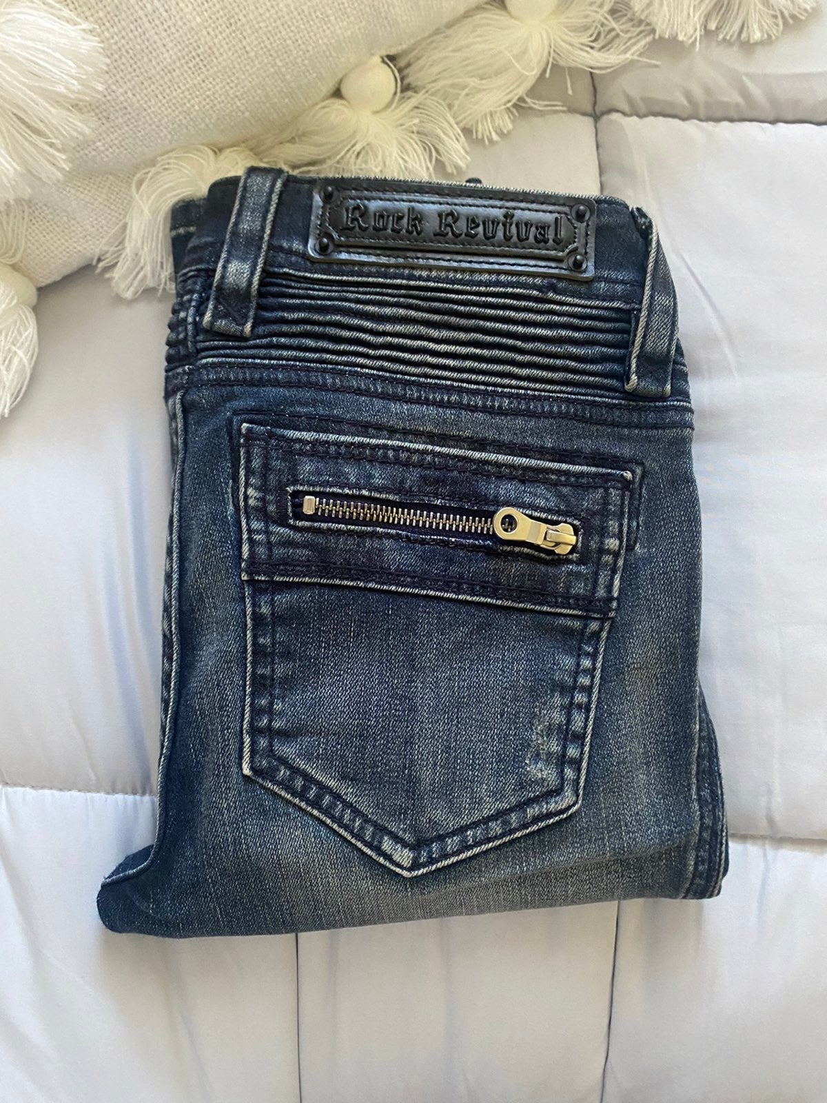Rock Revival Moto Jeans