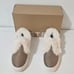 JustFab Eloise Faux Fur Slip-On Sneaker / Portabella / Women's Size 6.5- 150285