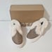 JustFab Eloise Faux Fur Slip-On Sneaker / Portabella / Women's Size 6.5- 150285