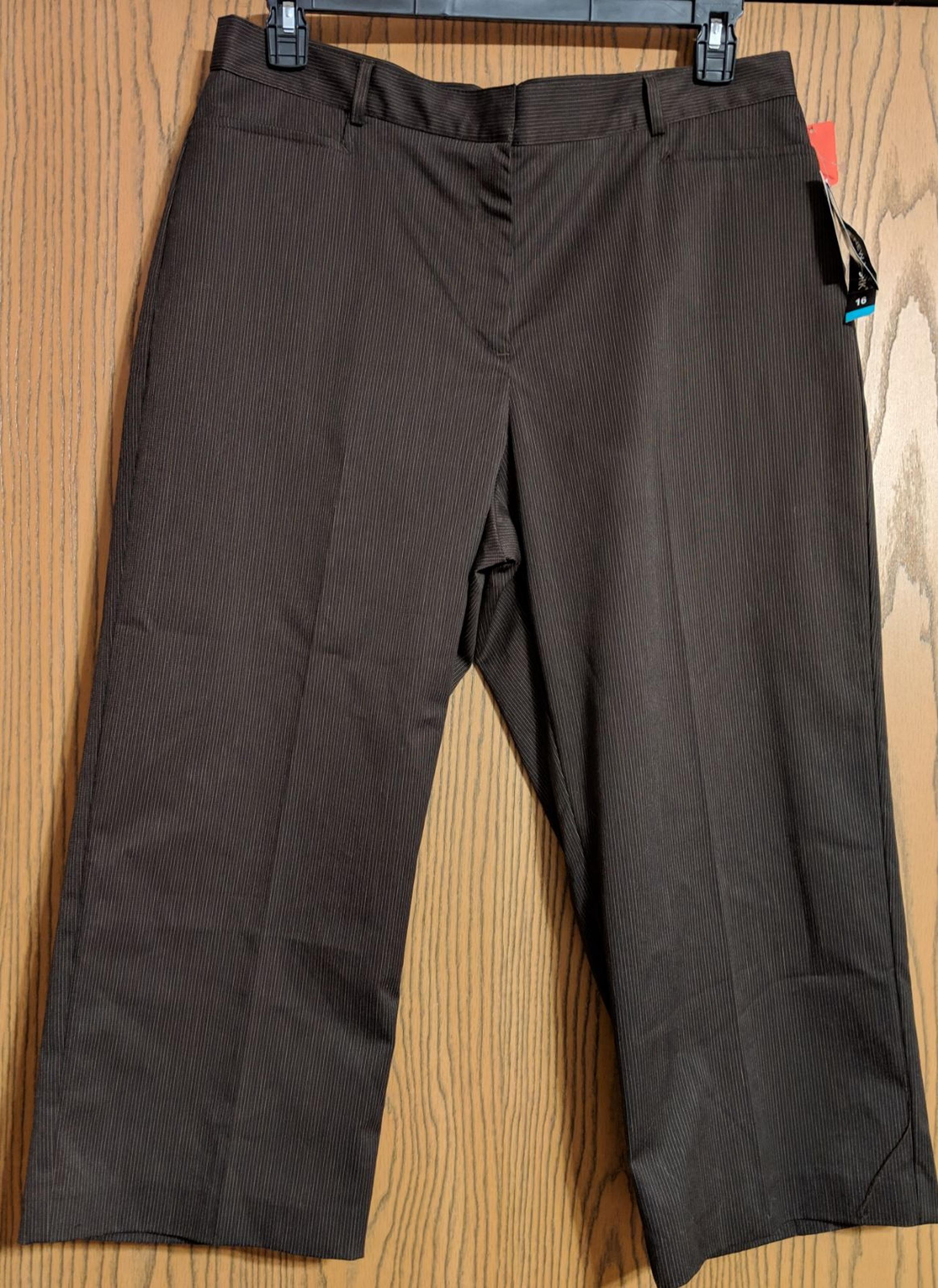 Briggs New York Capri Pants Size 16 NEW