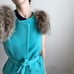 Real fur (racoon) vest