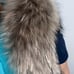 Real fur (racoon) vest
