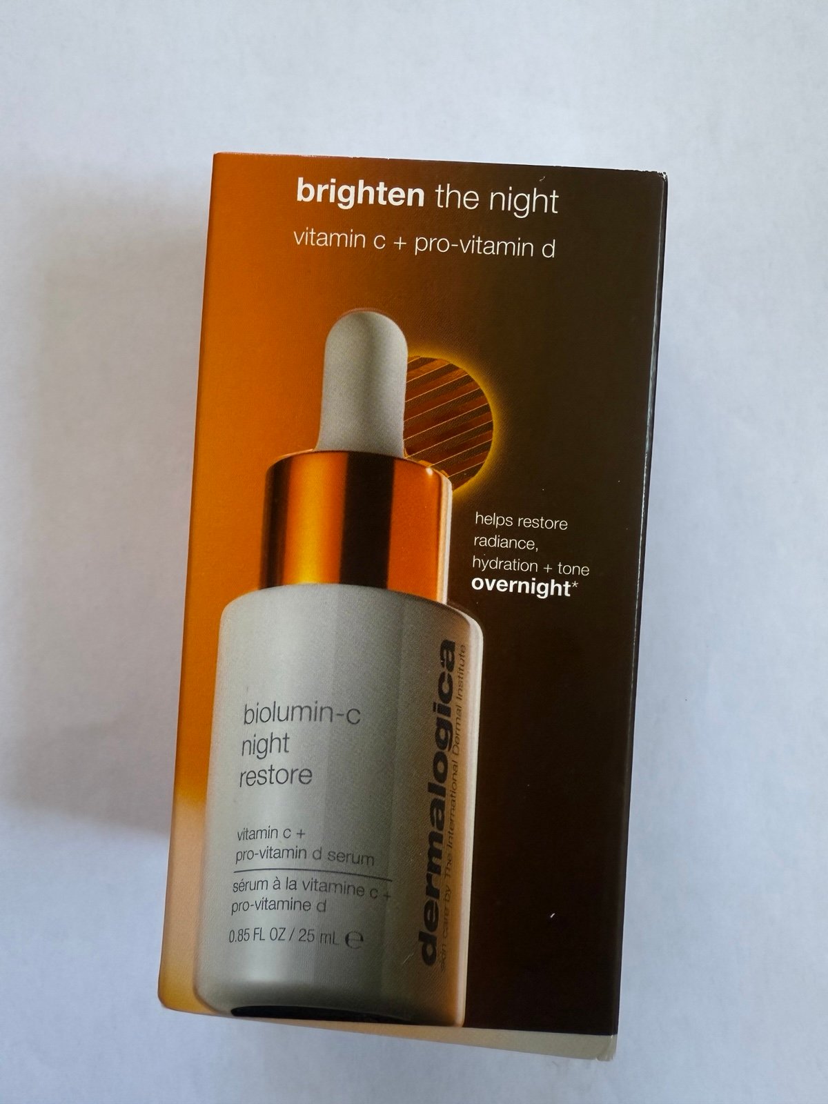 Dermalogica biolumin C night restore Serum NEW
