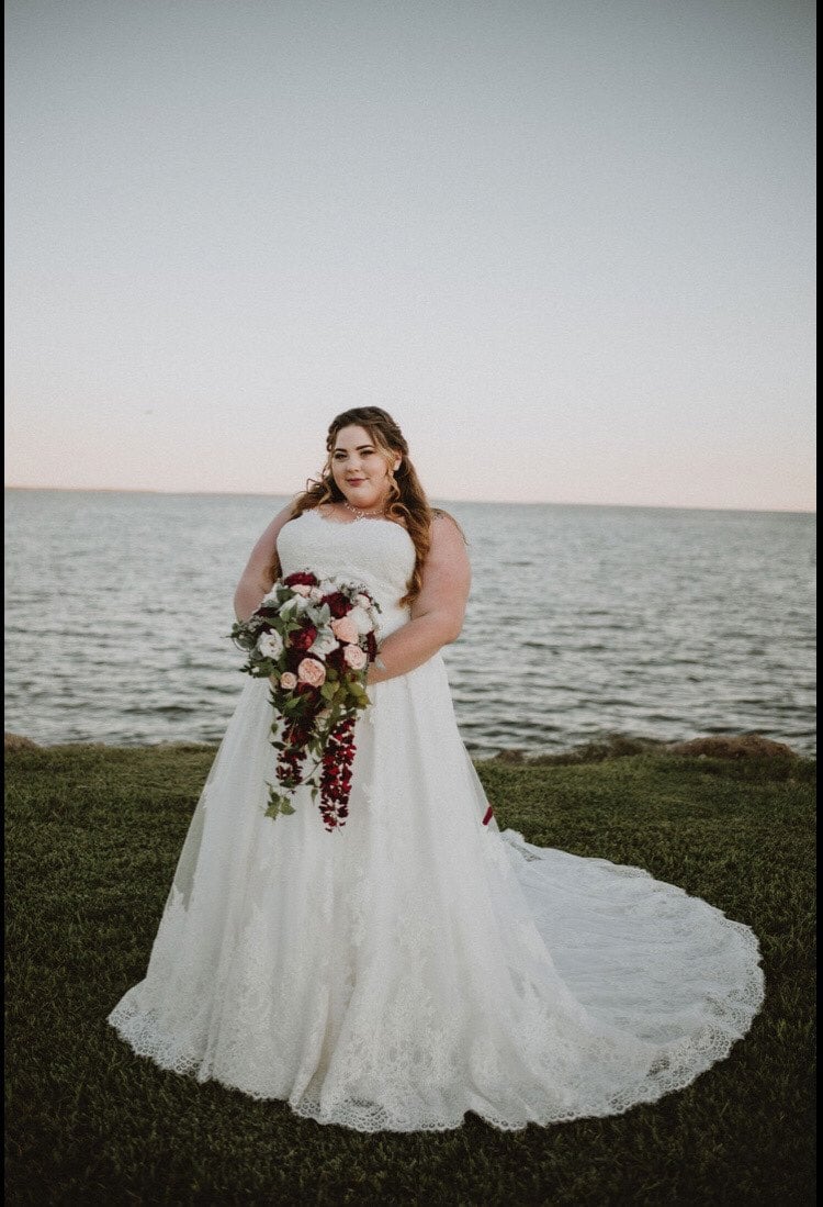 plus size wedding dress