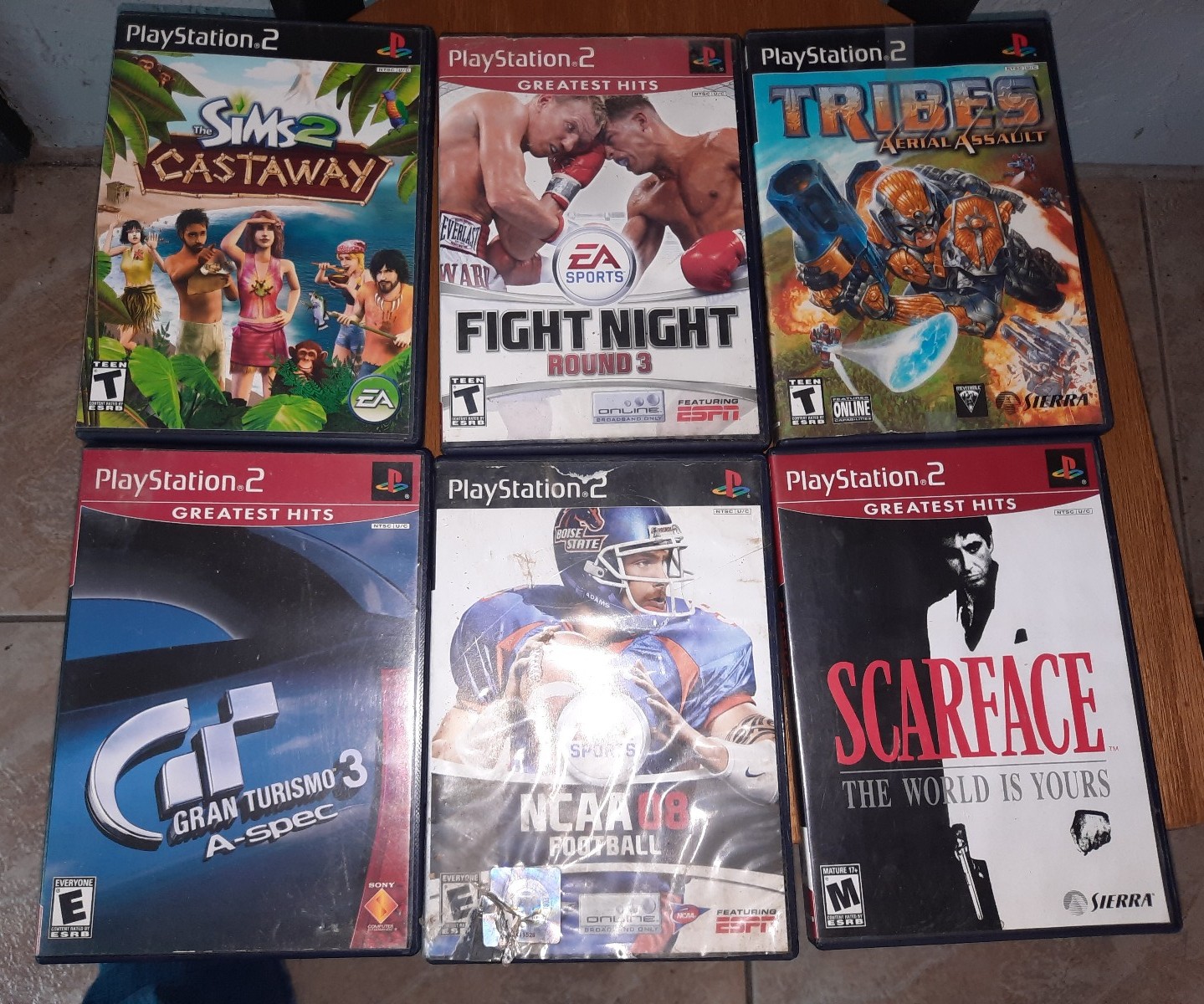 Bundle lot 18 PS2 Playstation Sony games with cases/Manuals