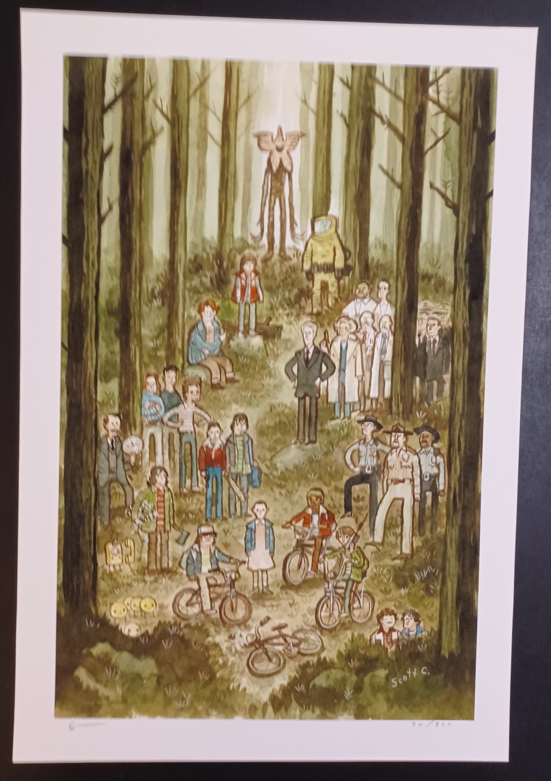 Forest of Things limited edition print by Scott Campbell (Scott C.)