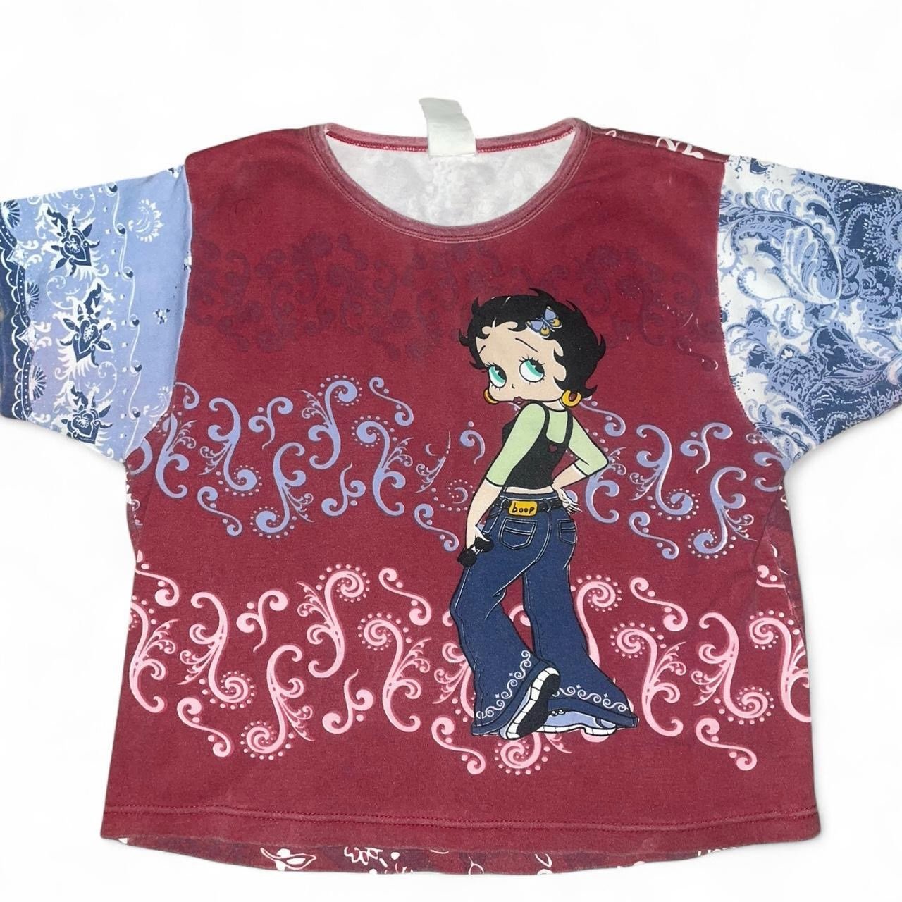 VTG GRAIL Betty Boop Cropped T-Shirt