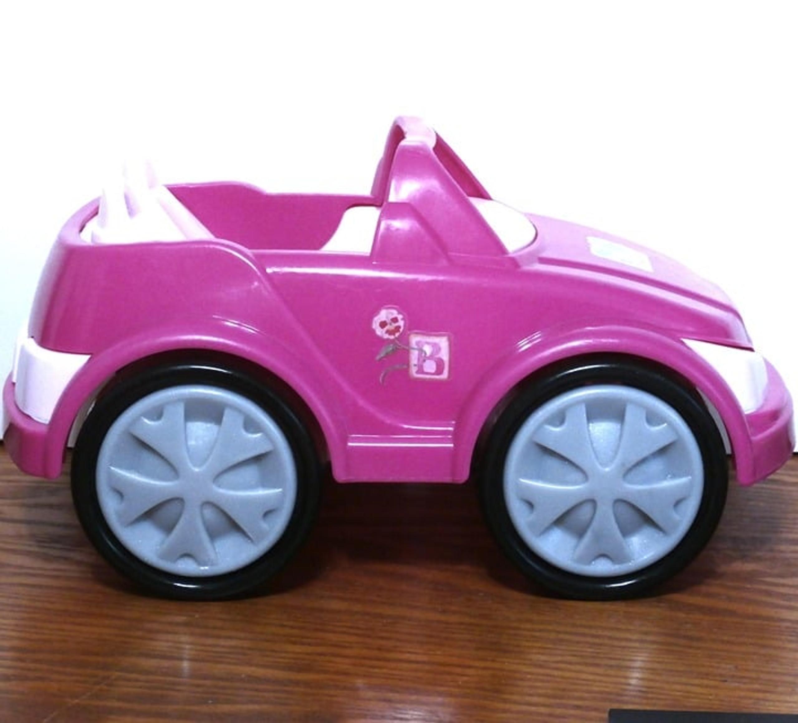 PINK FASHION DOLL SPORTS CAR American Plastic Toys ITEM #90250  Made in the USA
