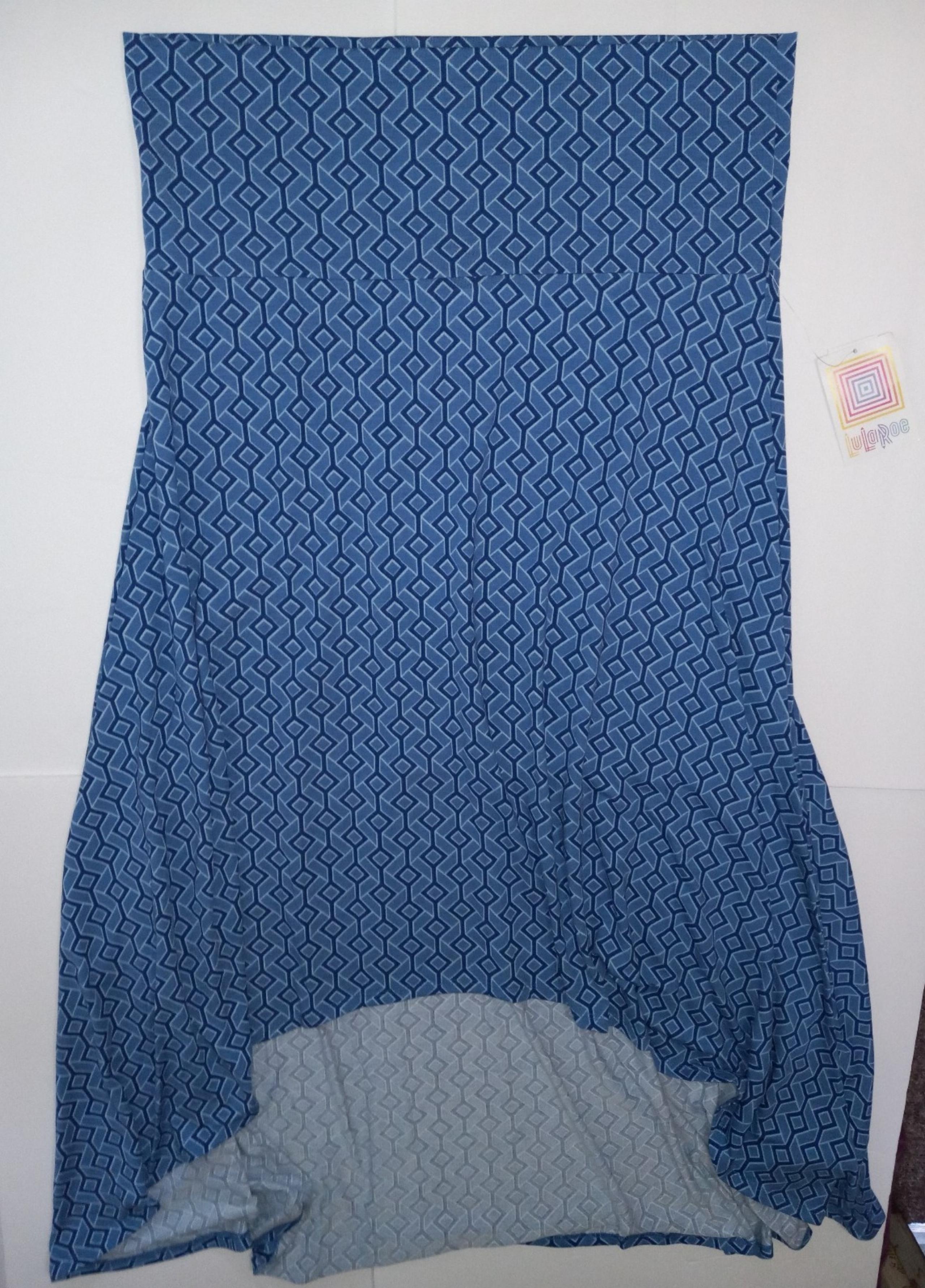 LuLaRoe Olivia High Low Dress Women's 2XL NWT