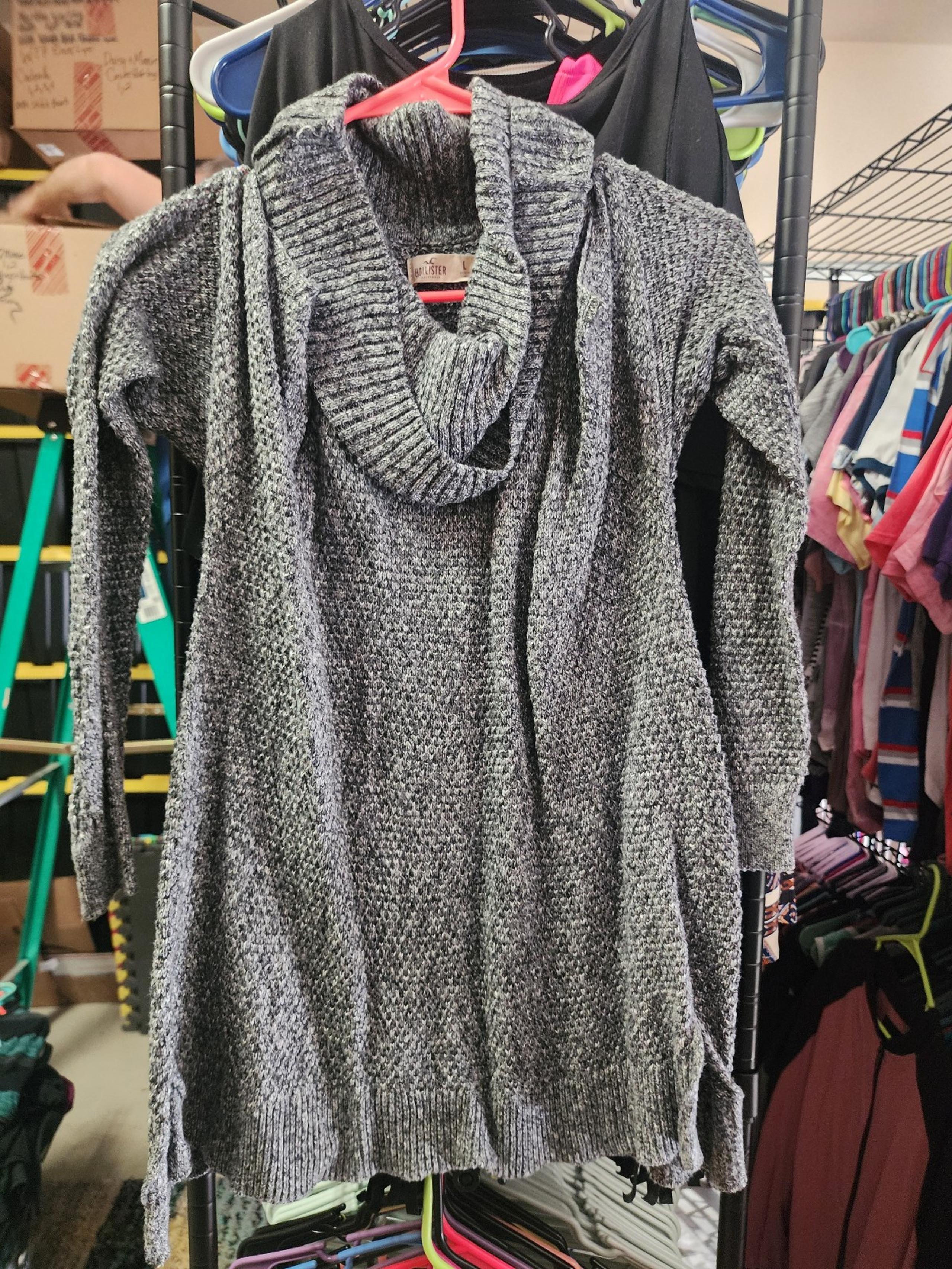 Hollister Soft Long Sleeve Cowl Neck Sweater