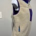 Patagonia Women’s Retro-X Classic Vest Natural W/ Purple