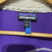 Patagonia Women’s Retro-X Classic Vest Natural W/ Purple