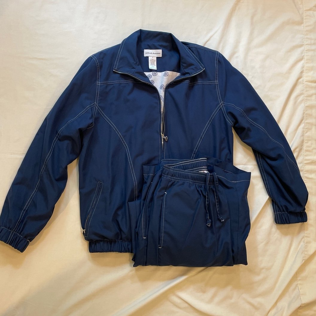 90s Y2K Athletic Outdoors Zip Cover-Up Quilted Puffer Jacket and Pants Set