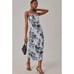NWT Reformation Pennington Dress Midi Blue Floral