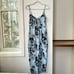 NWT Reformation Pennington Dress Midi Blue Floral