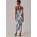 NWT Reformation Pennington Dress Midi Blue Floral