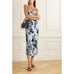 NWT Reformation Pennington Dress Midi Blue Floral