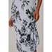 NWT Reformation Pennington Dress Midi Blue Floral