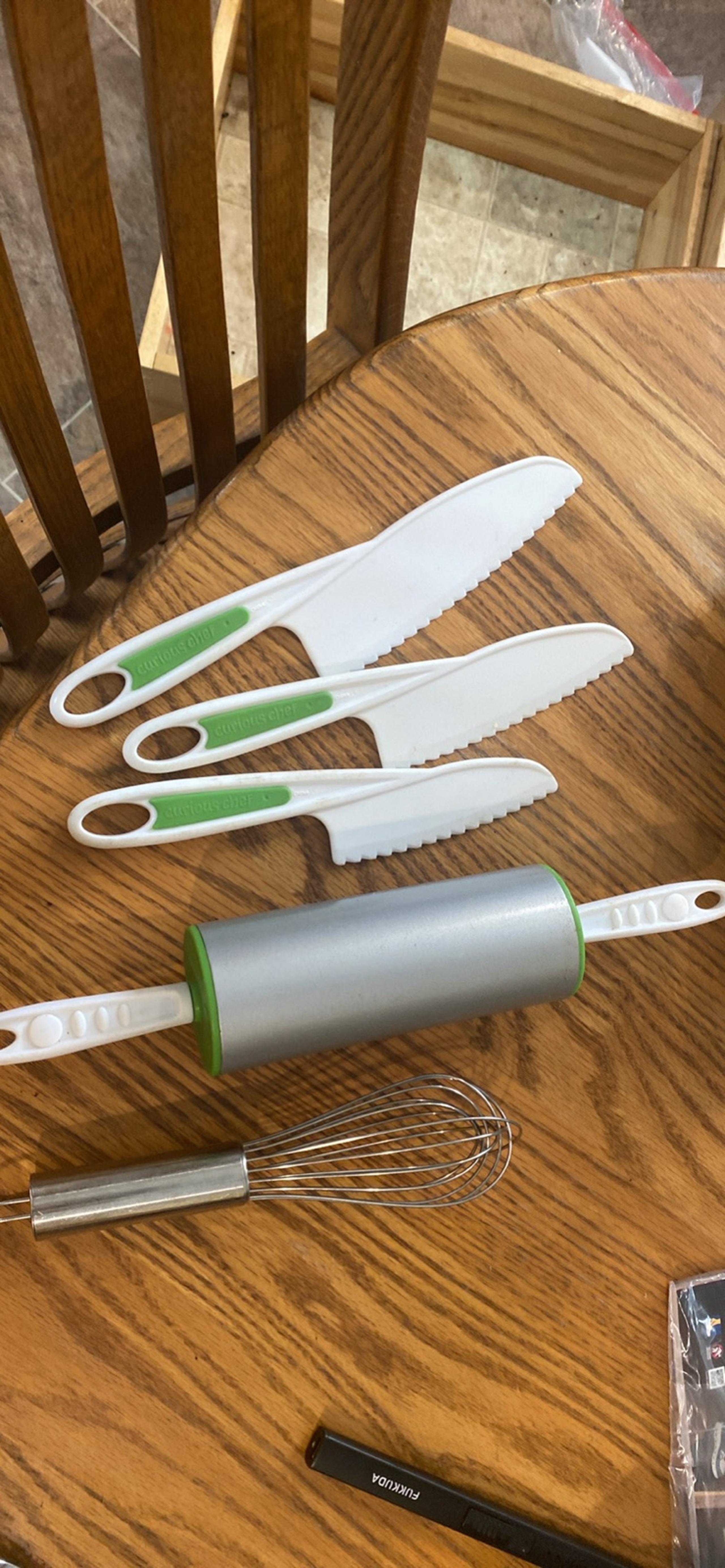 Curious chef kids cooking set
