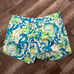 Lilly Pulitzer Callahan Shorts Size 4 Womens Crystal Coast Print resort Green