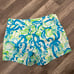 Lilly Pulitzer Callahan Shorts Size 4 Womens Crystal Coast Print resort Green