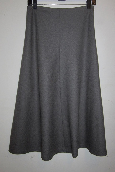 THEORY UTHEMA Pure Flannel Skirt Women’s 4