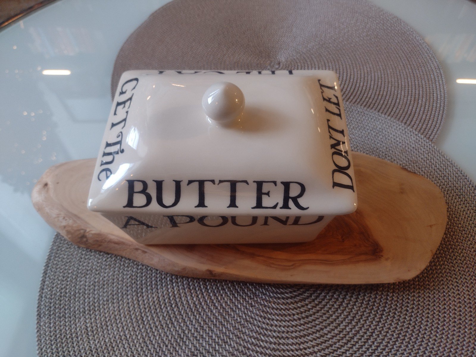 Emma Bridgewater Black Toast Butter Dish