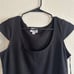 Unique Vintage Black Bodysuit L