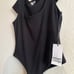 Unique Vintage Black Bodysuit L