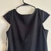 Unique Vintage Black Bodysuit L