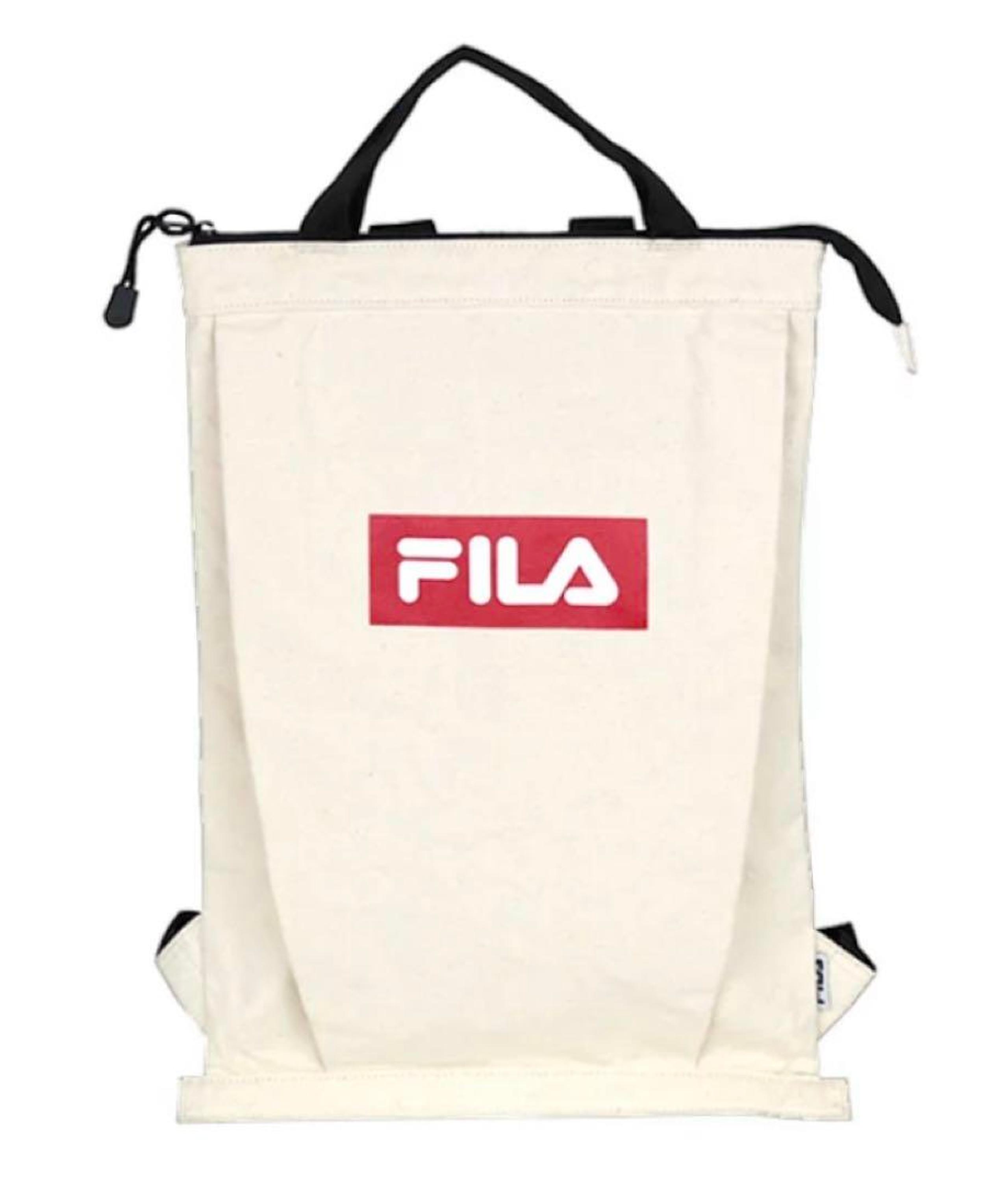 Backpack Canvas Backpack Canvas WHITE/RED - Fila