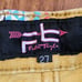Fallon Taylor Western Steer Skull Jeans Bootcut Flare Mustard Yellow 27 X 32