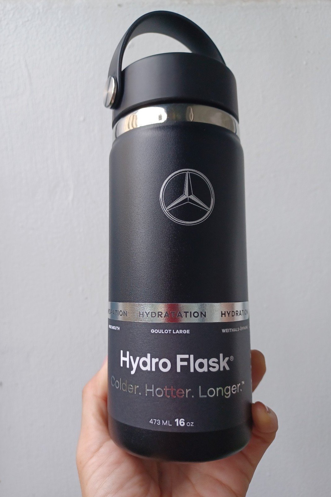 ブランドバッグ通販サイト x Flask Hydro Mercedes Wide with Black ml 473 / oz 16 Benz 弁当箱・水筒