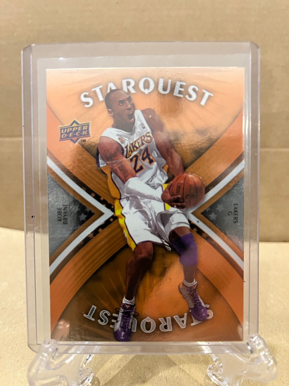 Kobe Bryant upper deck 2008SQ – five