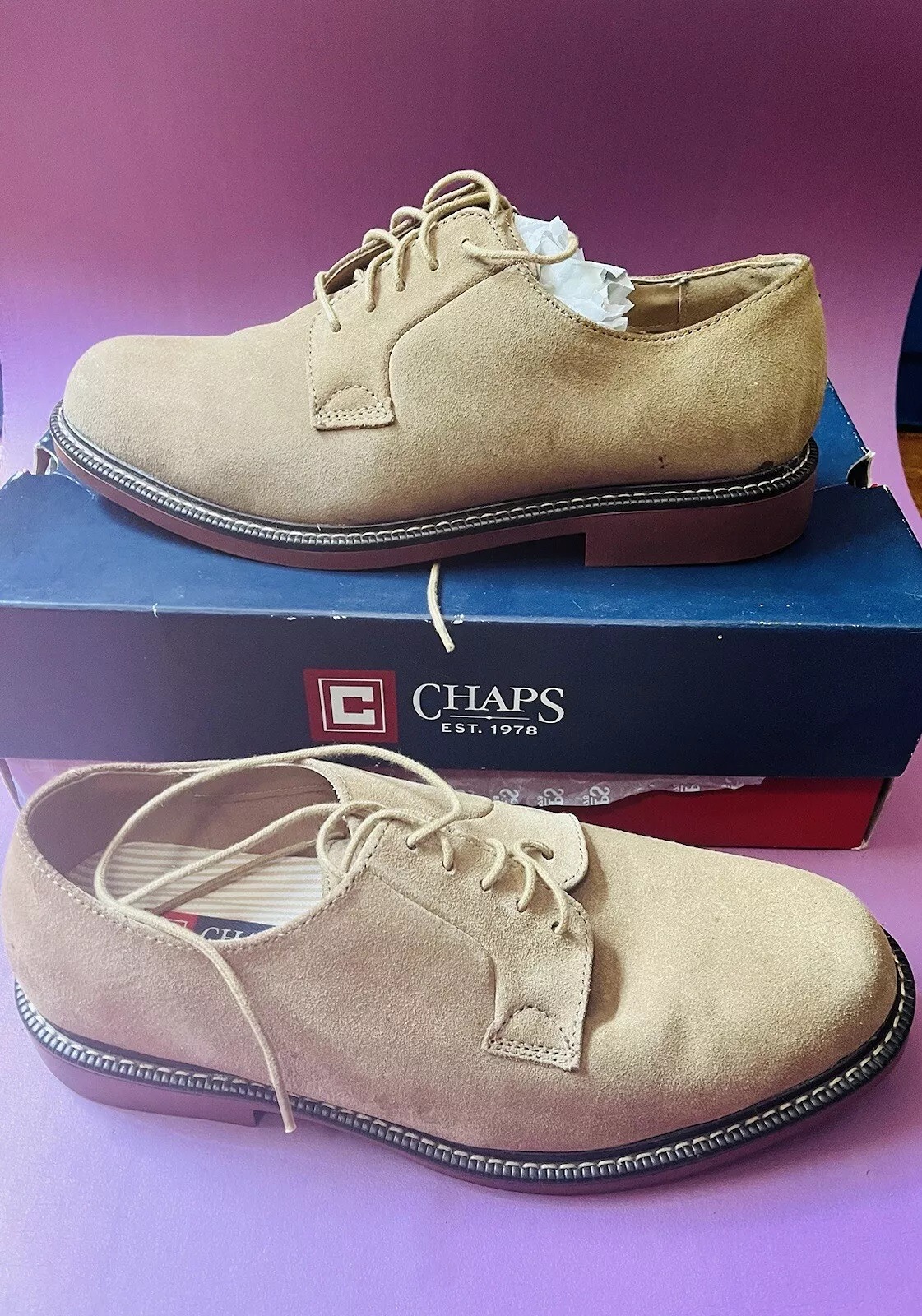Men's Shoes CHAPS Michigan Sand Size 10.5