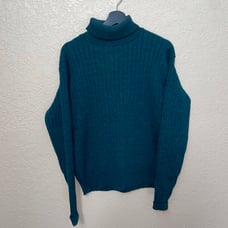 Vintage turtleneck sweater New York knitting mills 100% virgin wool Nynit