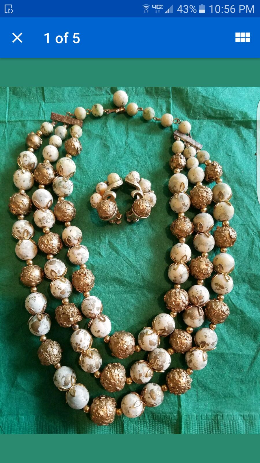 Vintage jewelry set