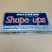 Skechers Shape Ups While You Walk Plastic Advertising Store Display Sign 18”x9”