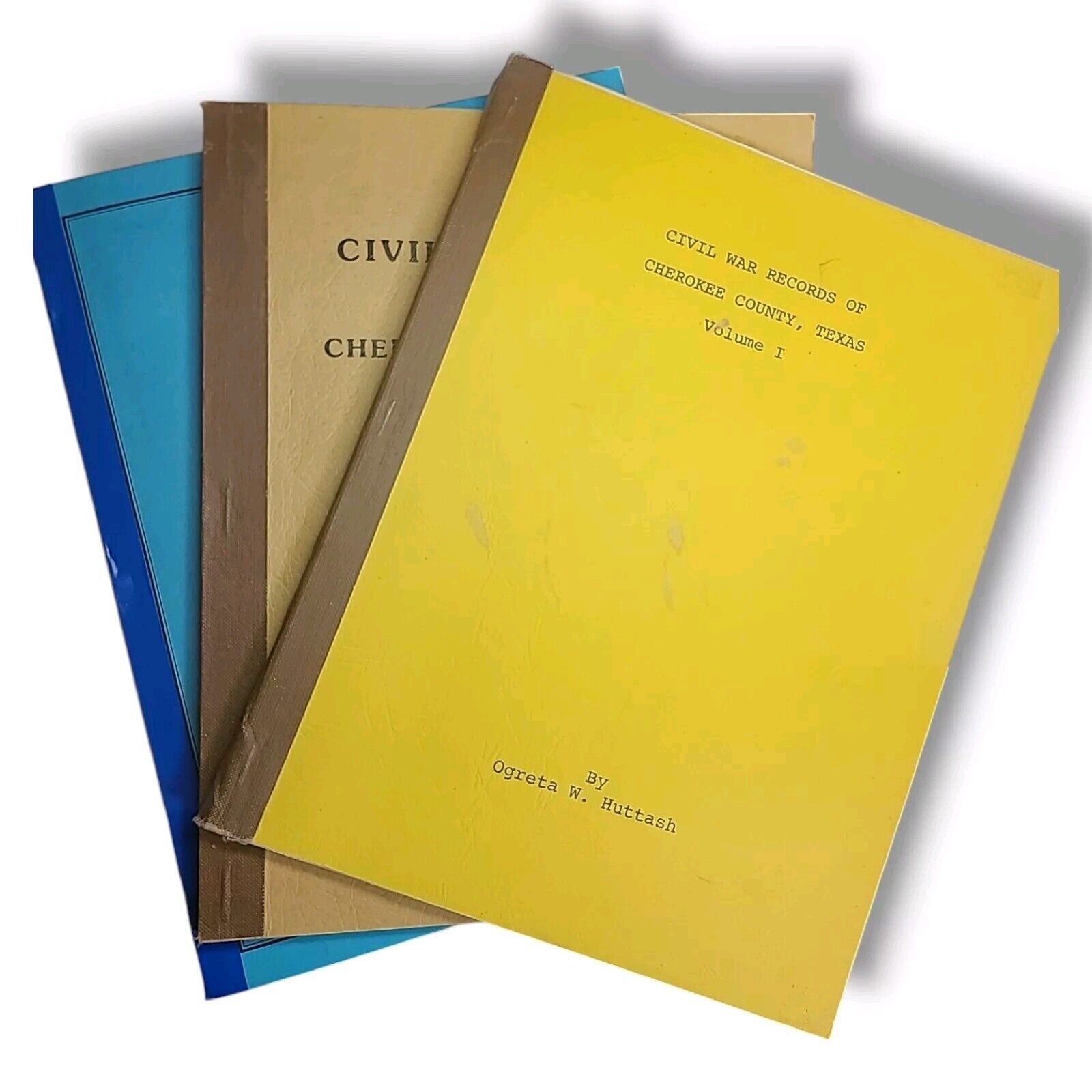 Civil War Records Of Cherokee County Texas Vol 1 & 2 + Probate Records 1846-1875