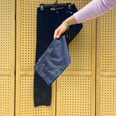 Star patch pants