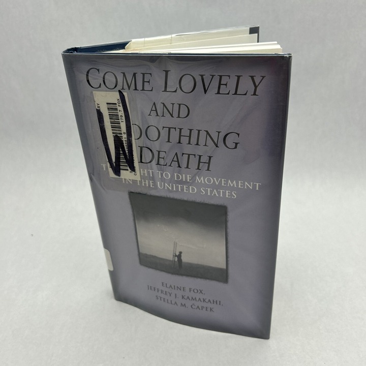 Come Lovely And Soothing Death Hard Cover Ex Library Elaine Fox Book
