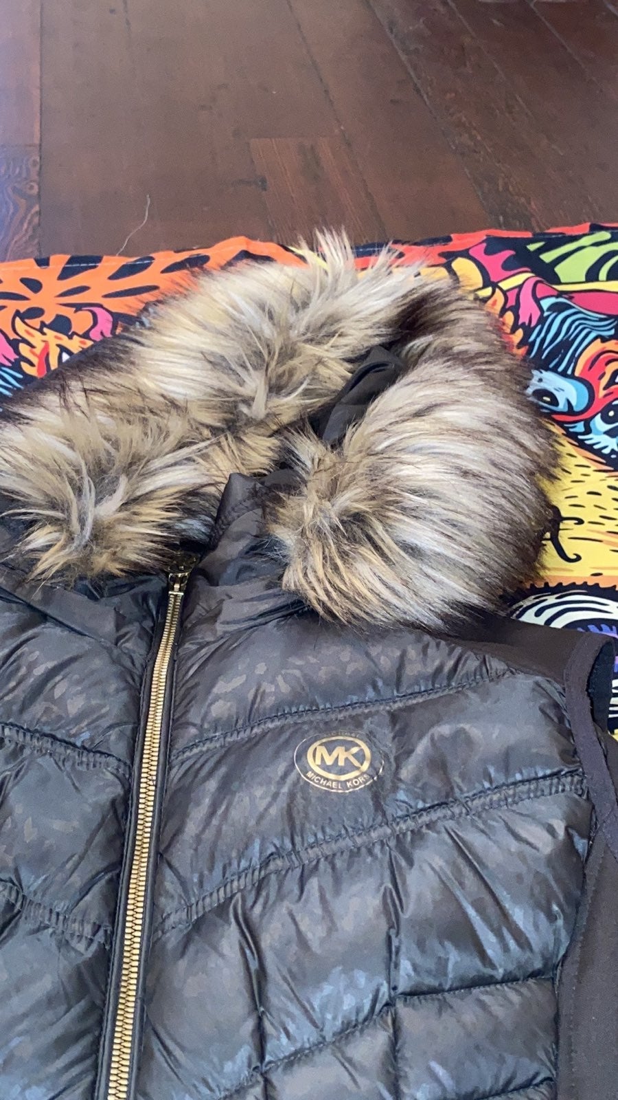 michael kors vest grey