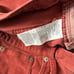 Madewell Women's Size 32 Red Corduroy Cali Demi-Boot Button Front Jeans