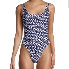 Zadig & Voltaire Maillot Star One Piece Swimsuit Blue 8