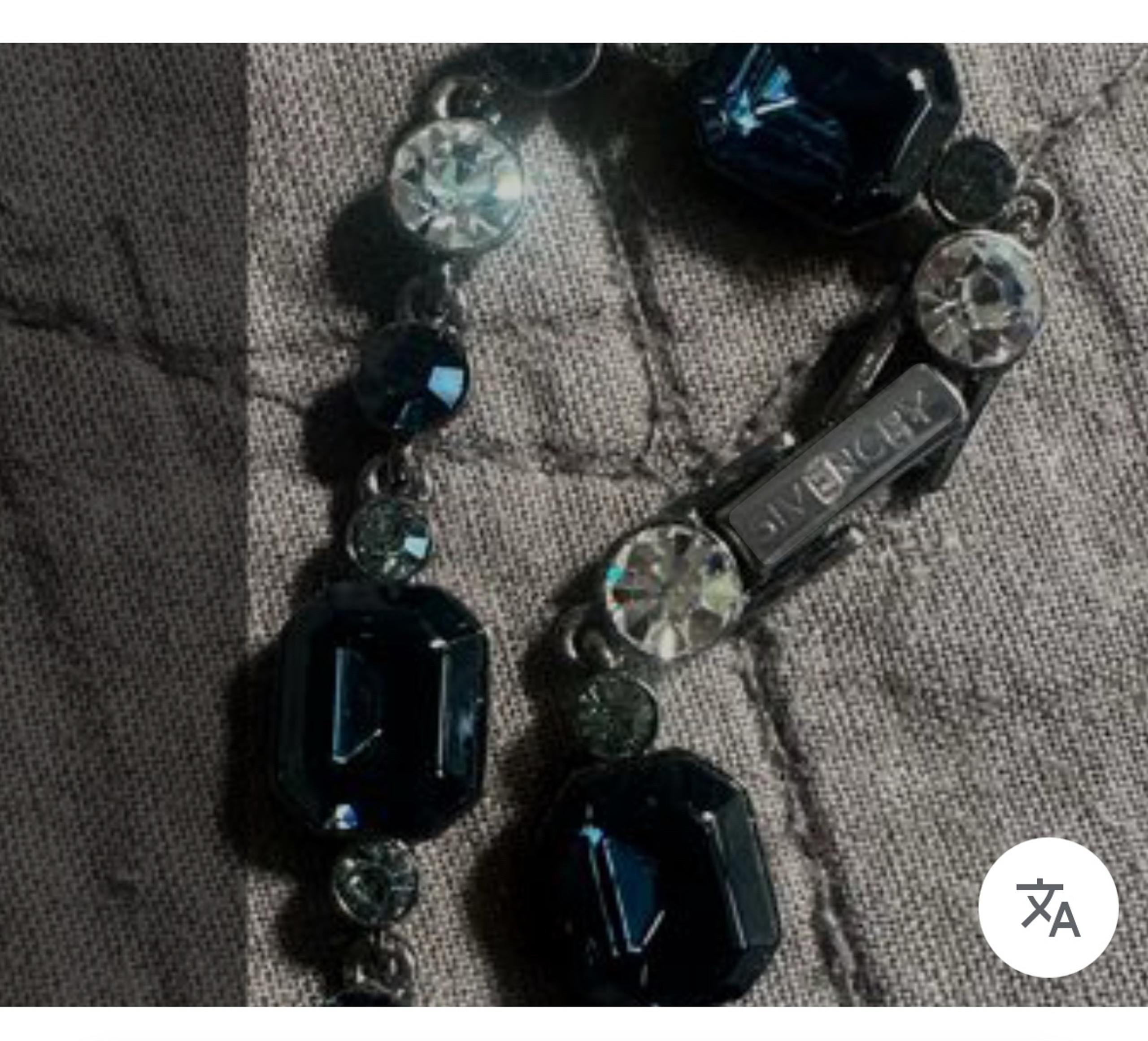 Givenchy glass bead bracelet
