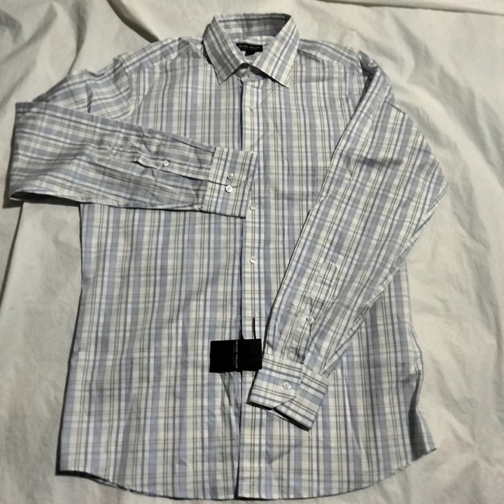 Peter MillarMen's Medium Crown Crafted Viggo Button Sport Shirt MSRP 250 Sz M