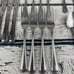 17 Piece Oneida 11c Carolina? Stainless Steel Flatware Silverware Set