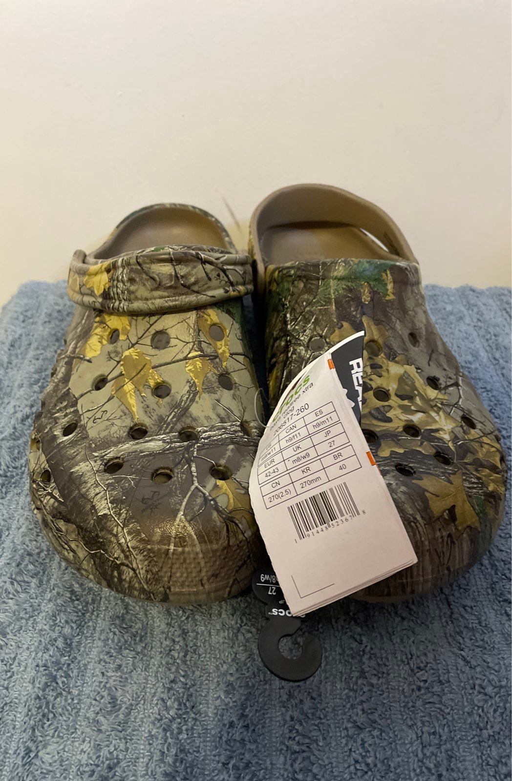 Crocs Baya RealTree Xtra Clog Men 9 W 11