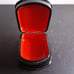 GORGEOUS VTG Russian Lacquered Ebony Wood 4 Trinket Box.
