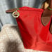 Longchamp Women's Red Handbag Medium